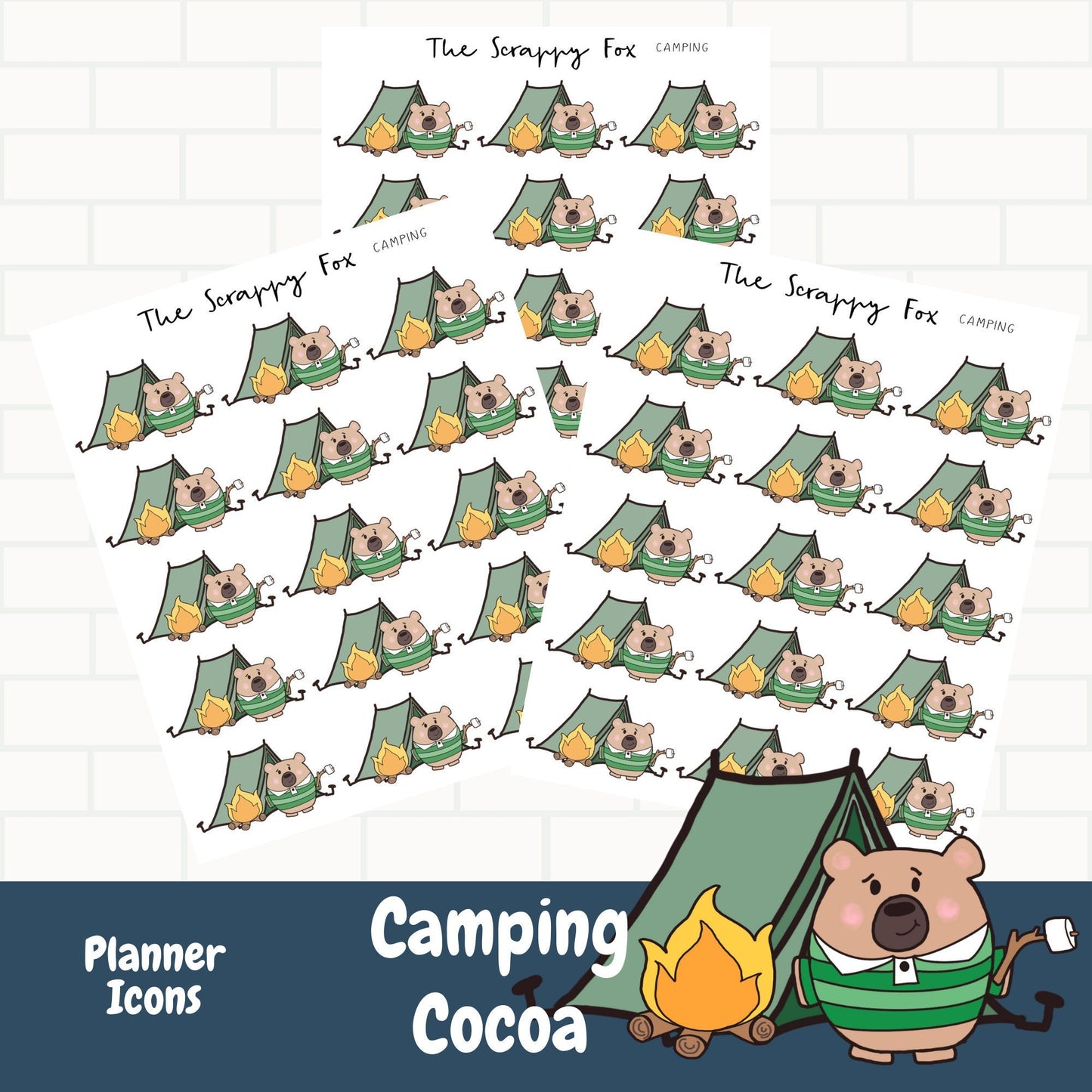 Camping Planner Icons