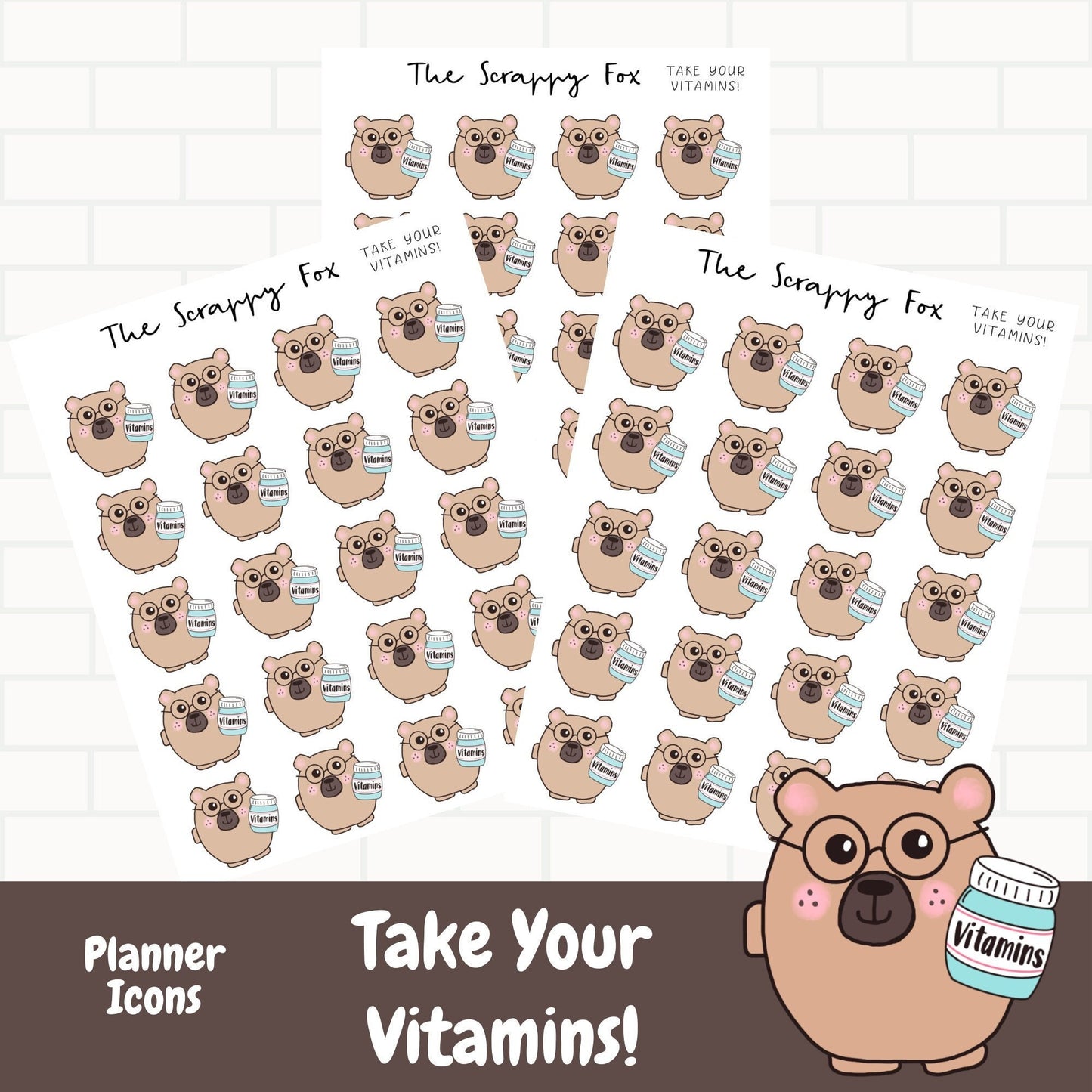 Vitamin Planner Icons