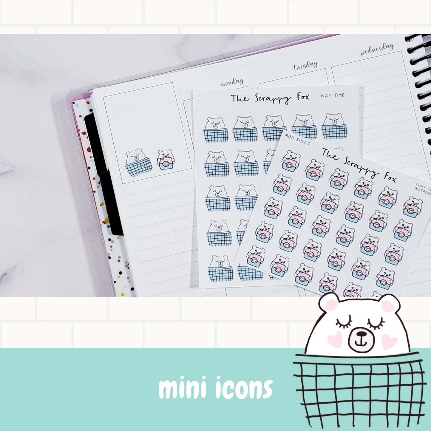 Instagram Doodle Planner Icons