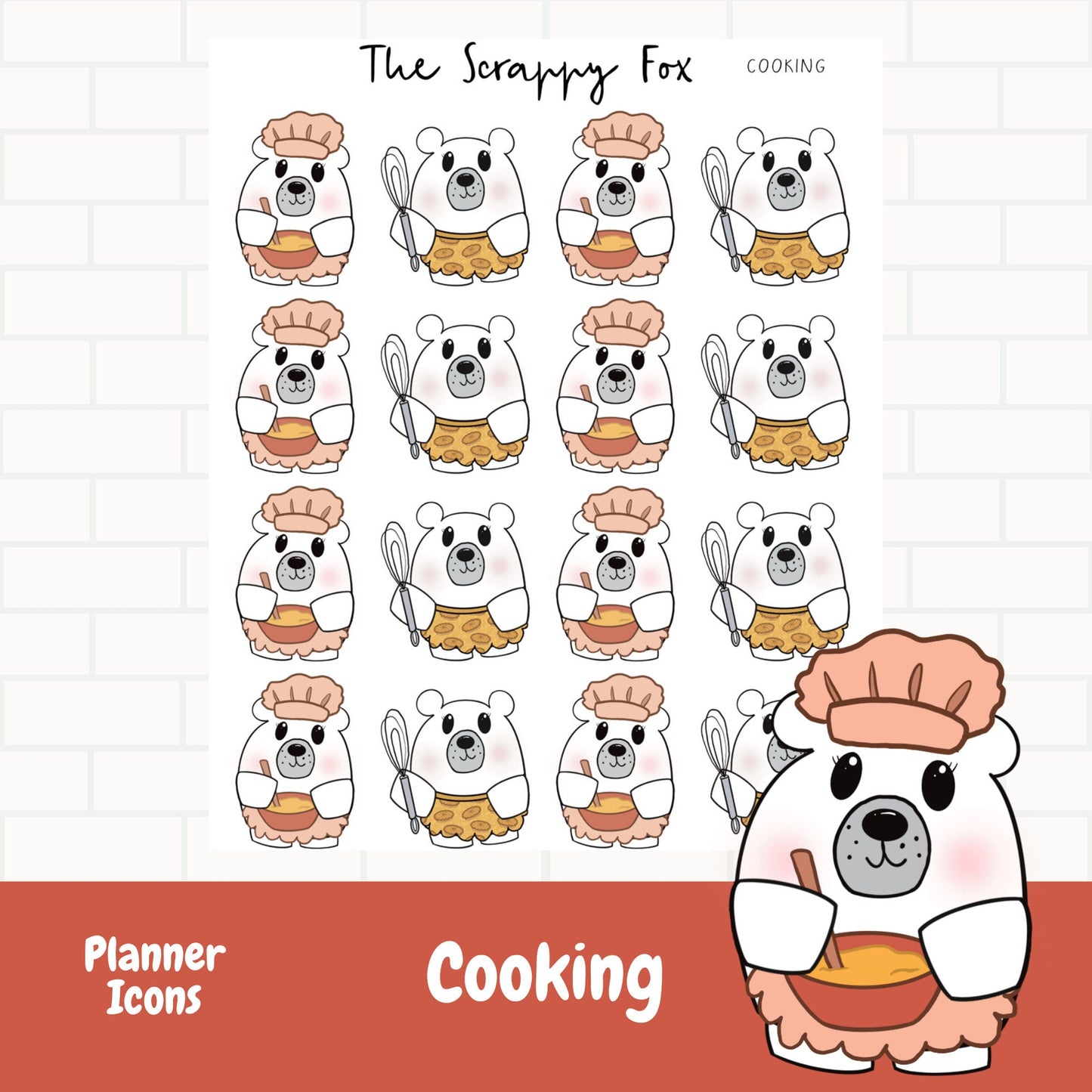 Cooking Planner Icons