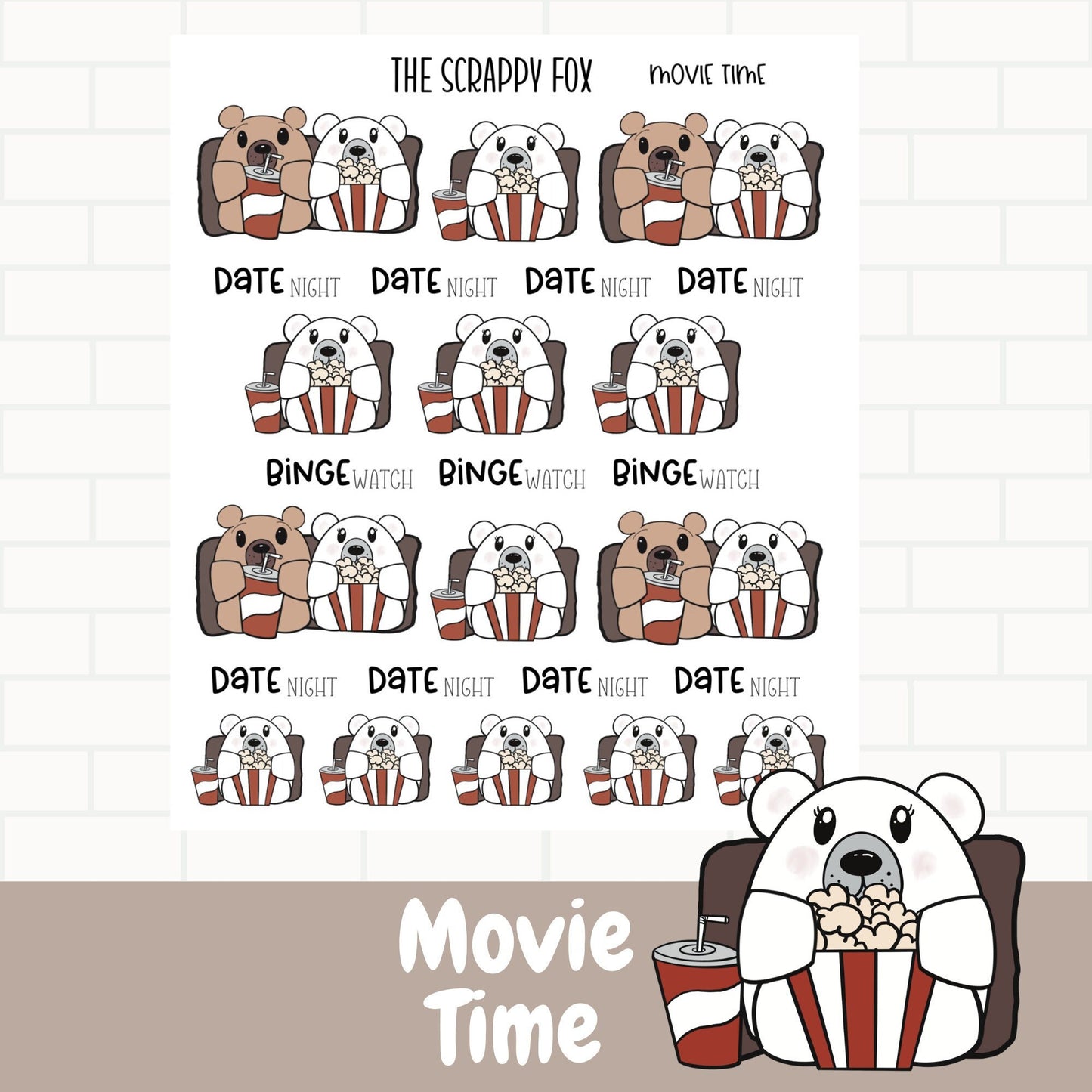 Movie Time Planner Icons