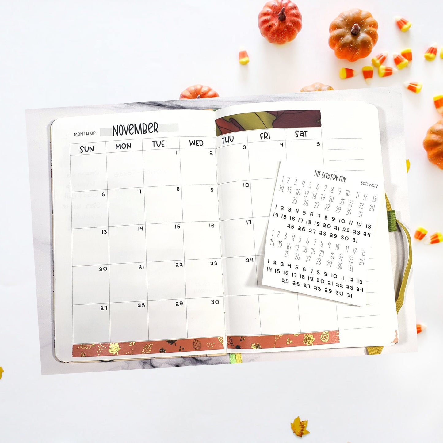Date Dots Plannar Scripts
