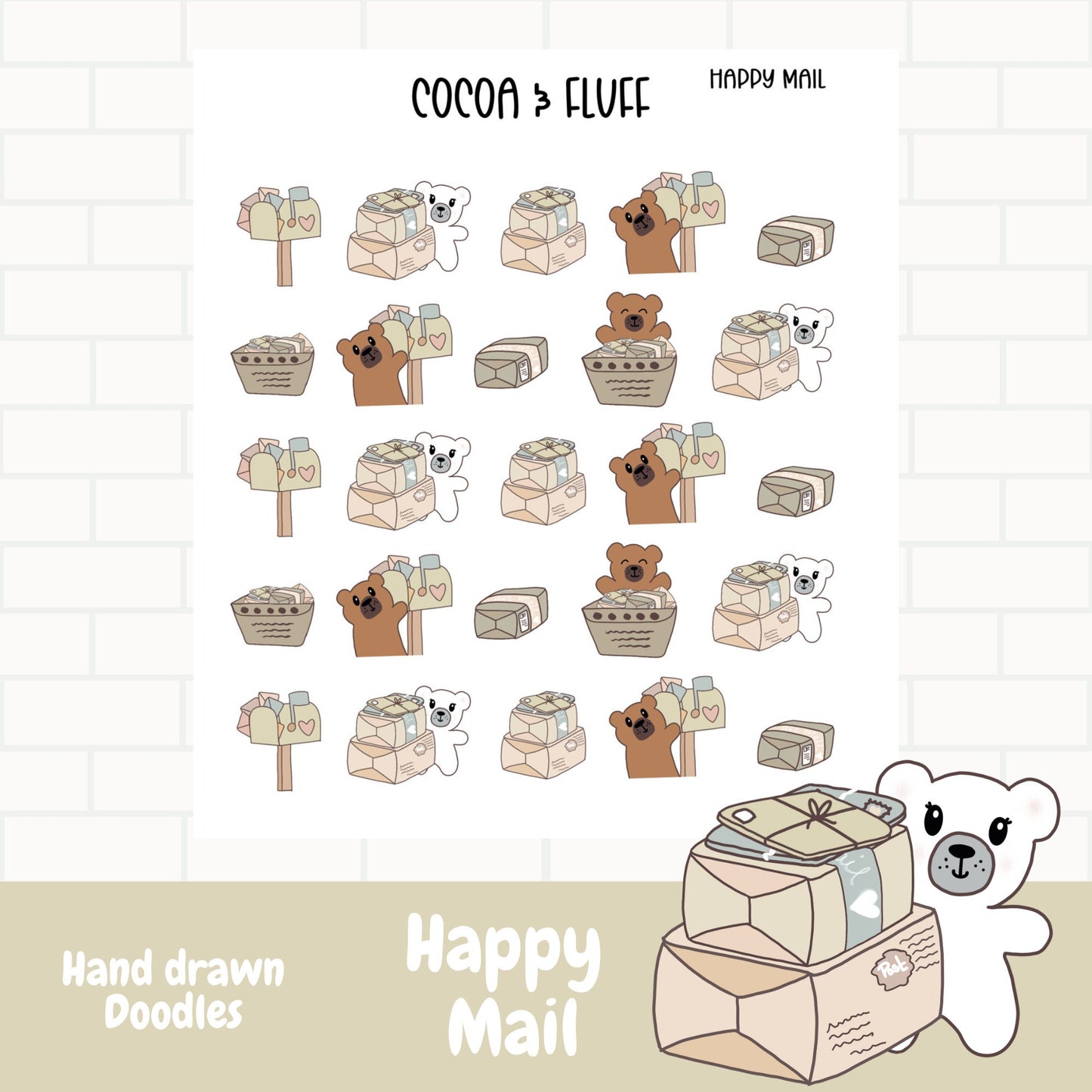 Happy Mail Planner Icons
