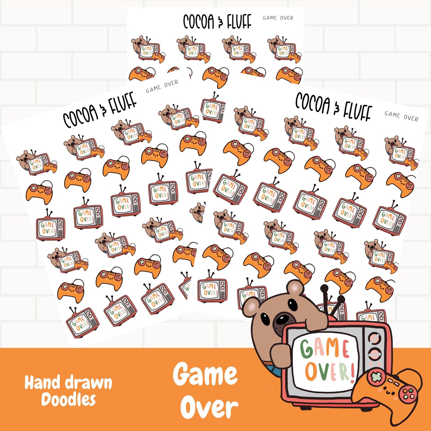Game Over Planner Icons