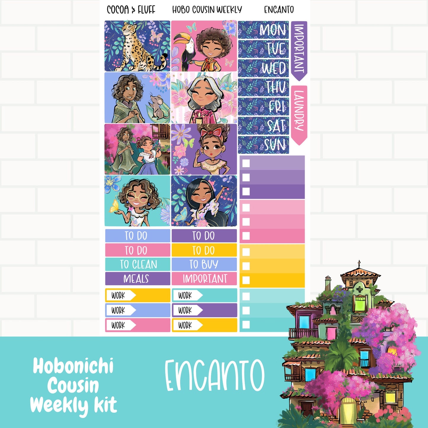 What About Bruno Hobo Cousin Sticker Kit