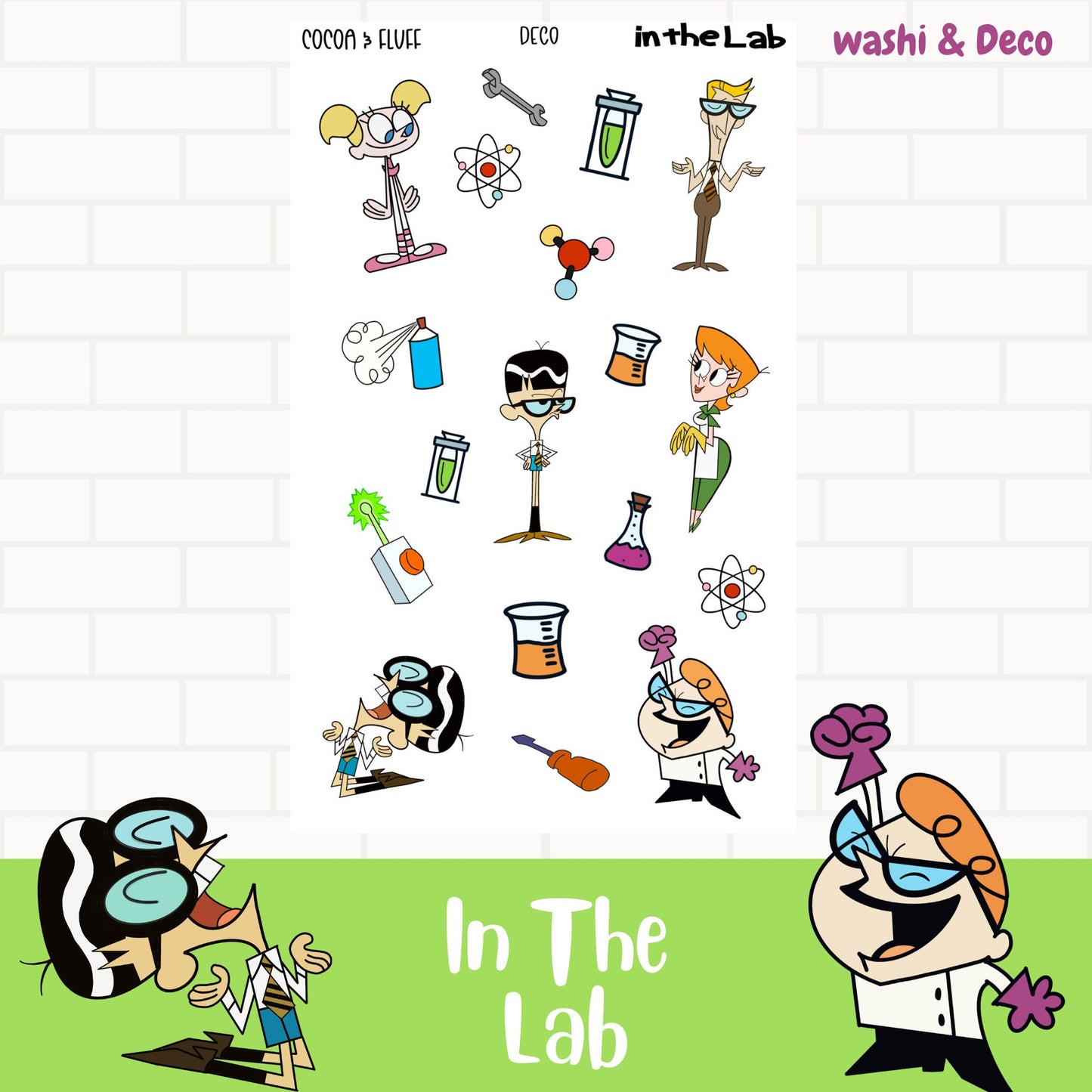 In The Lab Hobo Cousin stickers