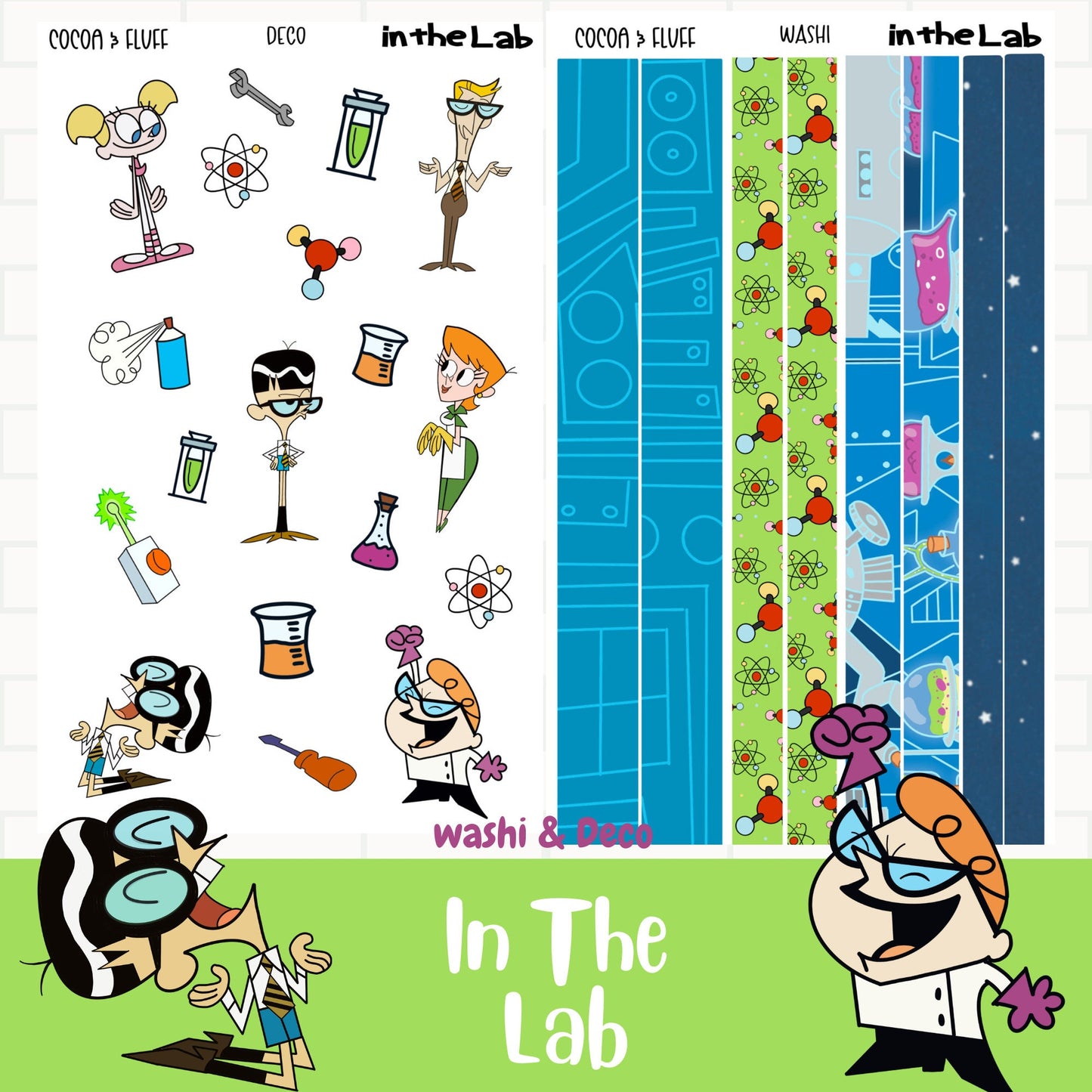 In The Lab Hobo Cousin stickers