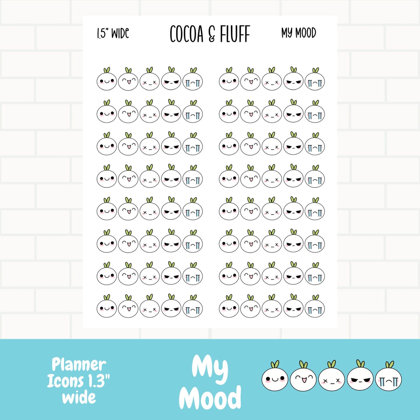 My Mood Planner Icons