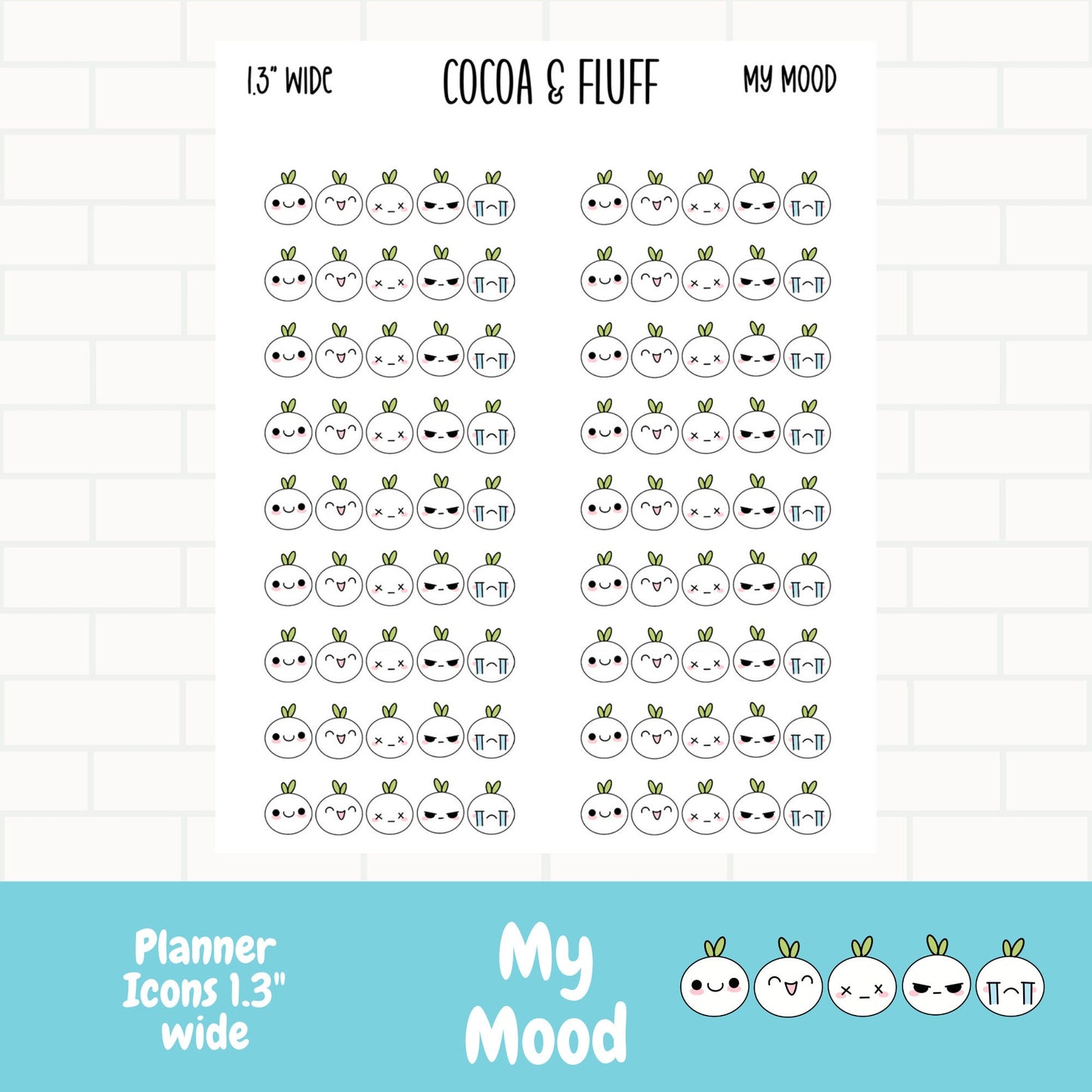 My Mood Planner Icons