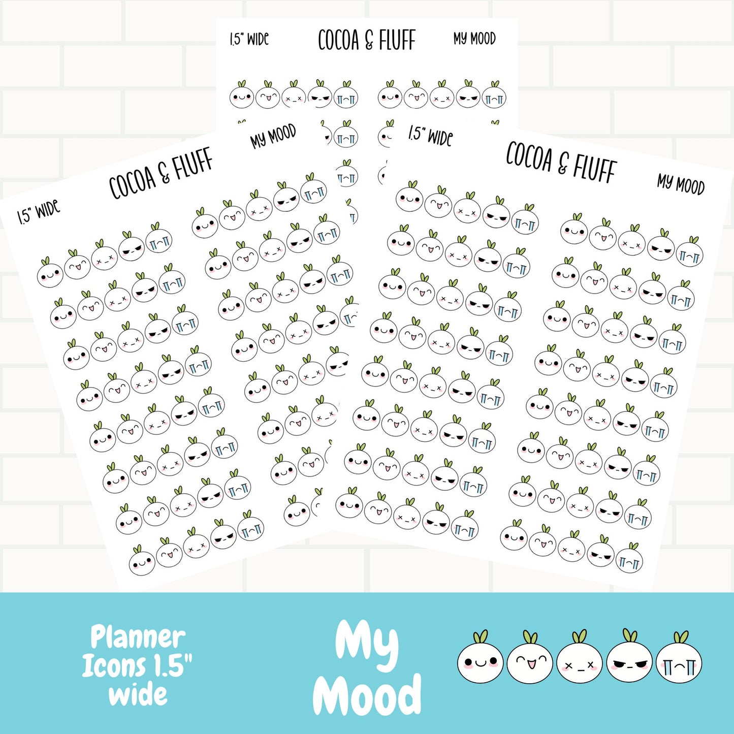 My Mood Planner Icons