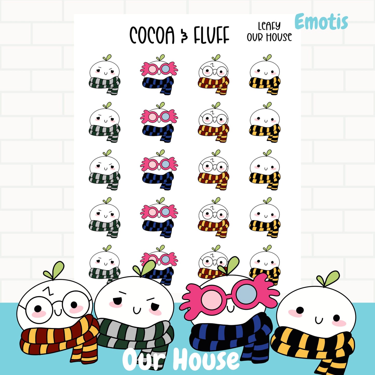 Our House Leafy Planner Icons