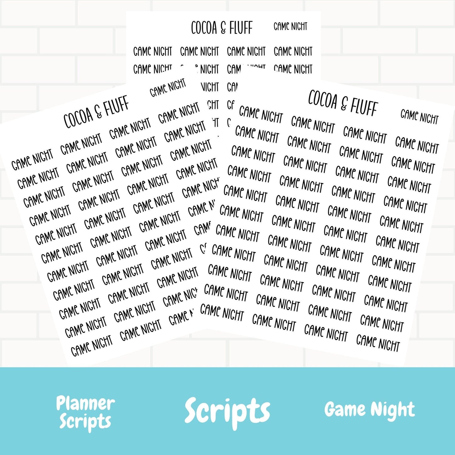 Game Night Planner Scripts