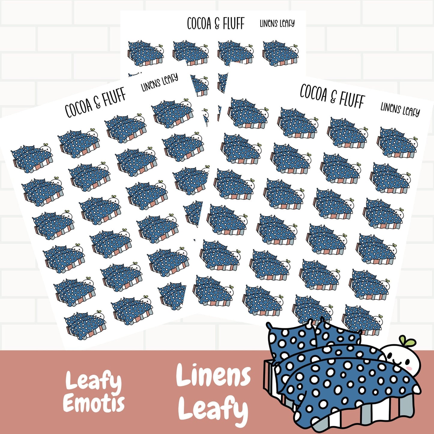 Linens Leafy Planner Icons