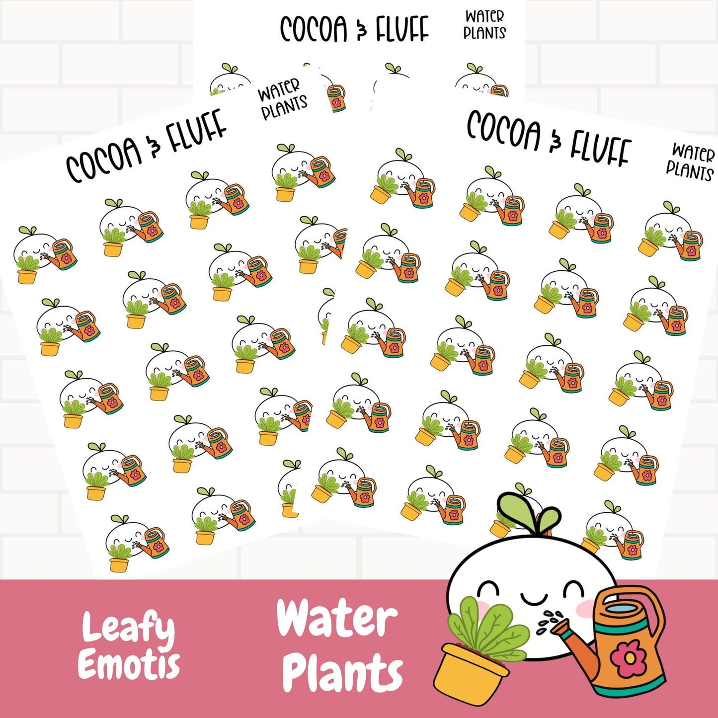 Water Plants Planner Icons