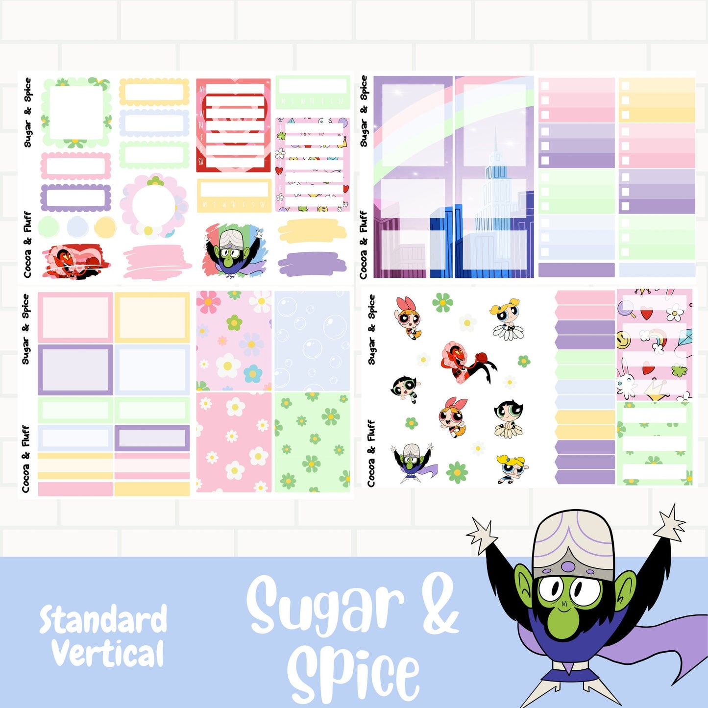 Sugar & Spice Standard Vertical Weekly