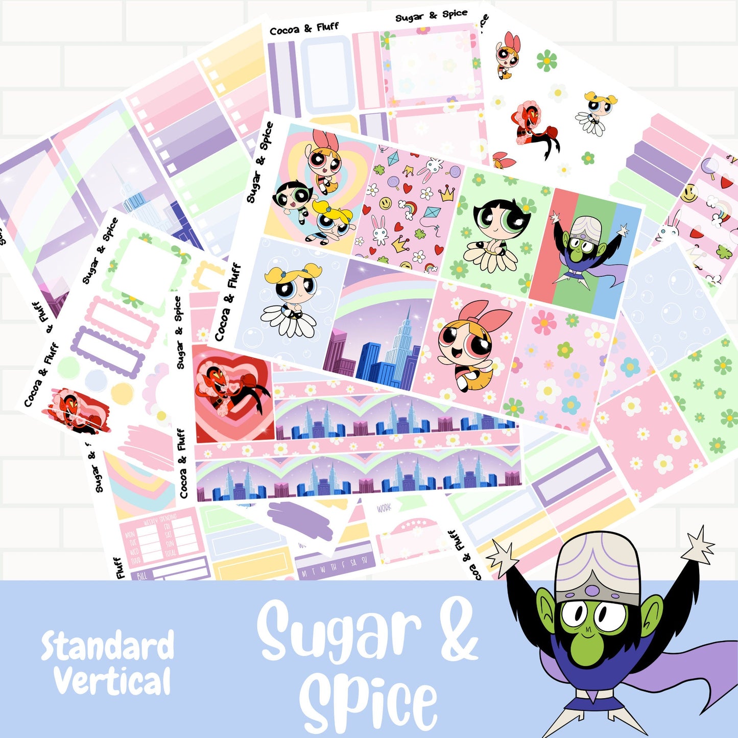 Sugar & Spice Standard Vertical Weekly