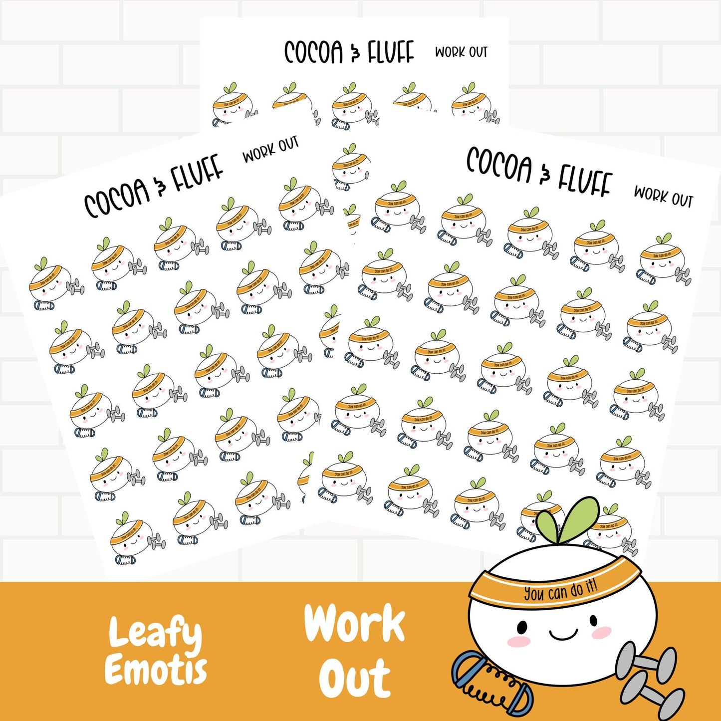 Work Out Planner Icons