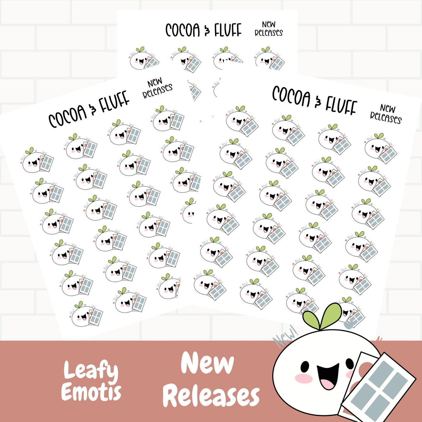 New Releases Planner Icons