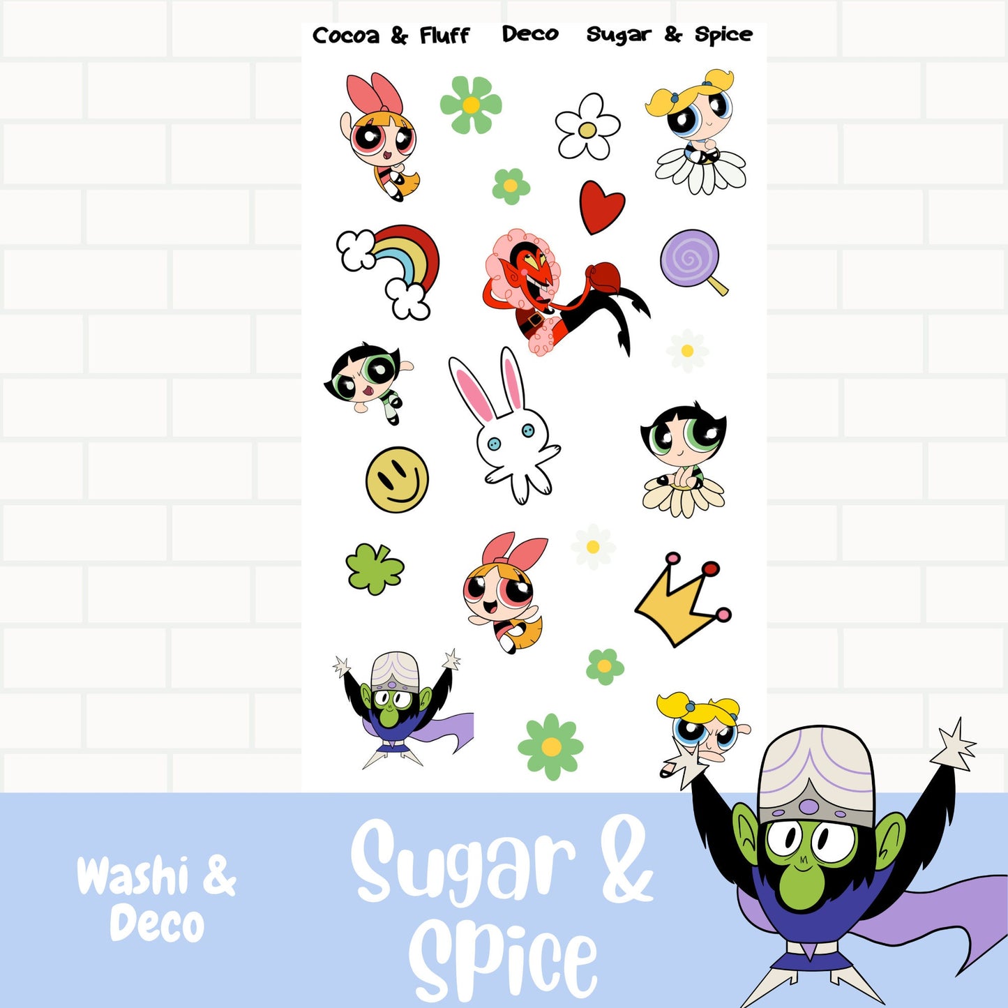 Sugar & Spice Deco Sheet