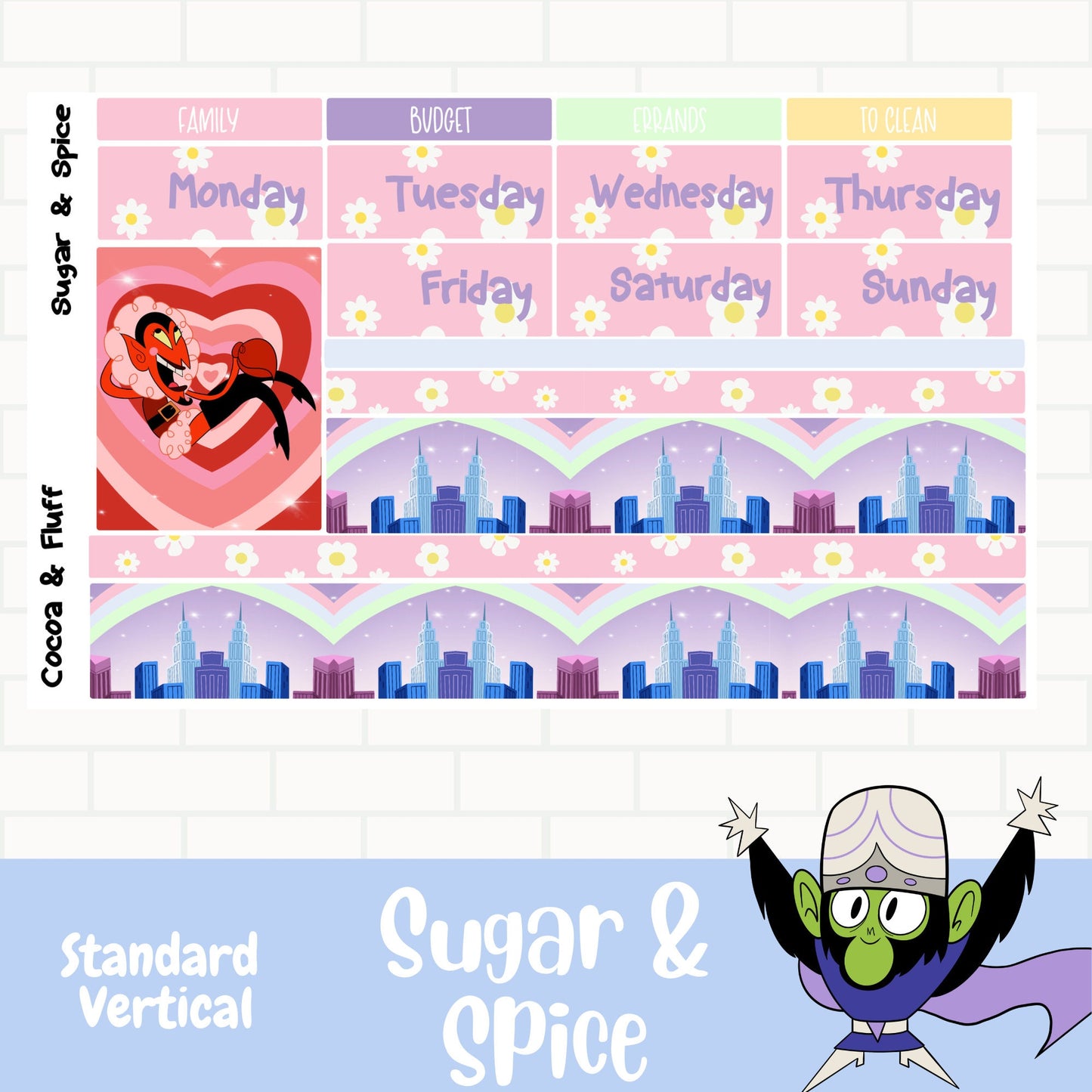 Sugar & Spice Standard Vertical Weekly