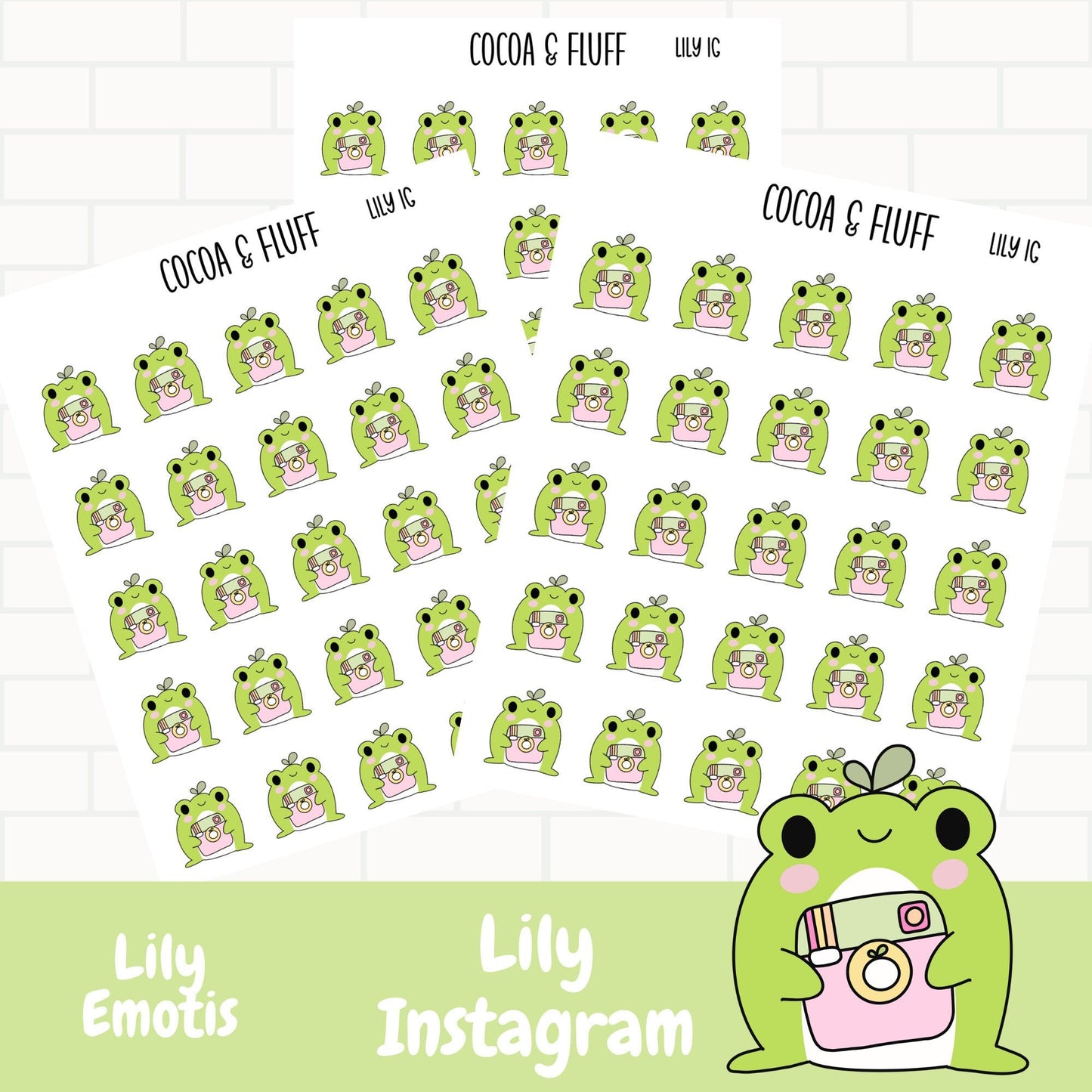 Lily Instagram Planner Icons