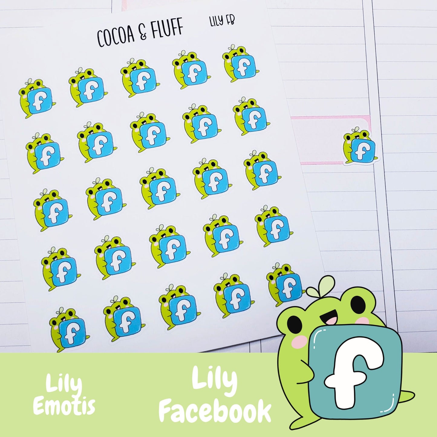 Lily Facebook Planner Icons