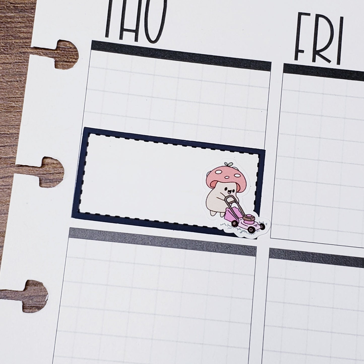 Buttons Pretty Pink Mower Planner Icons