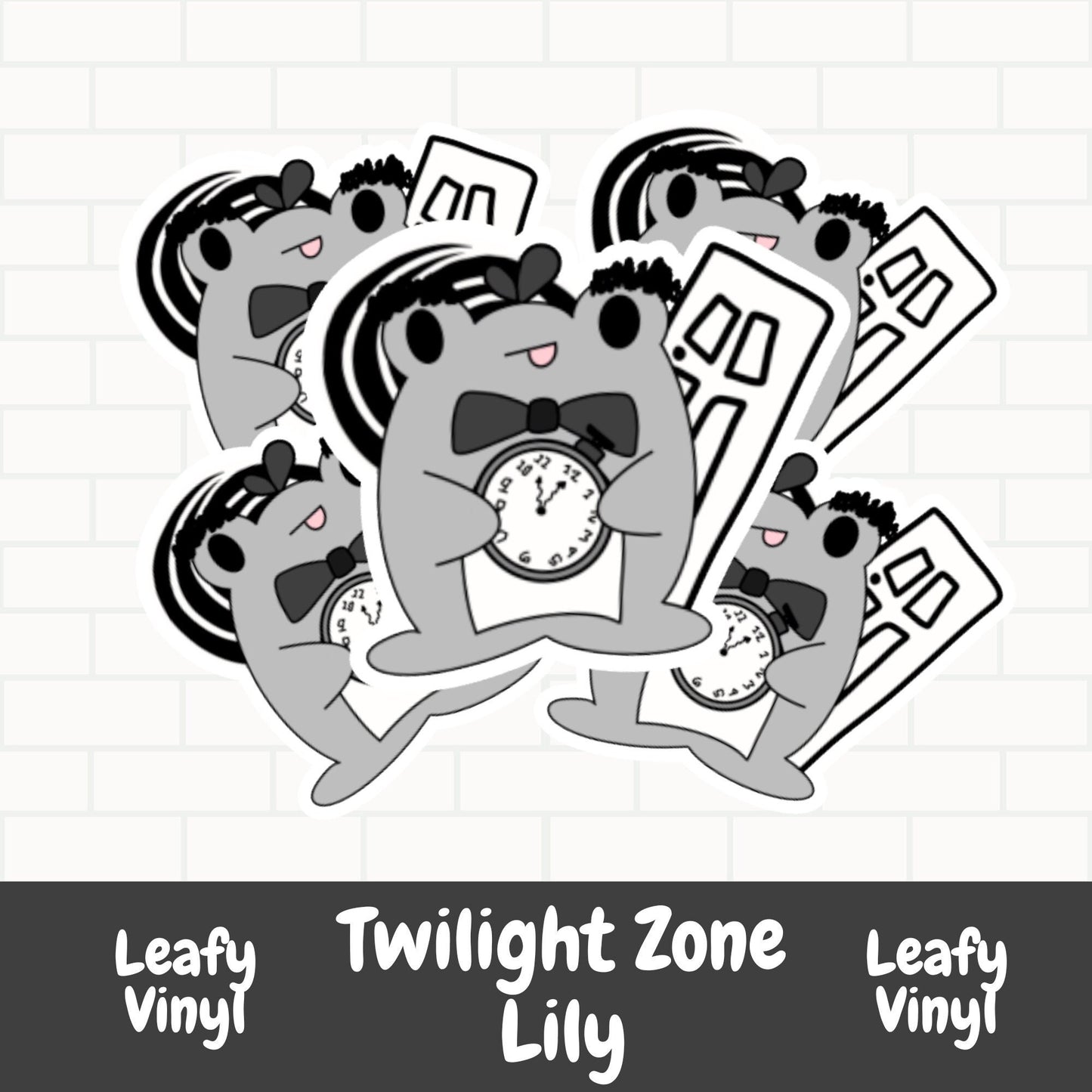 Dimension of Imagination Lily Vinyl Stickers