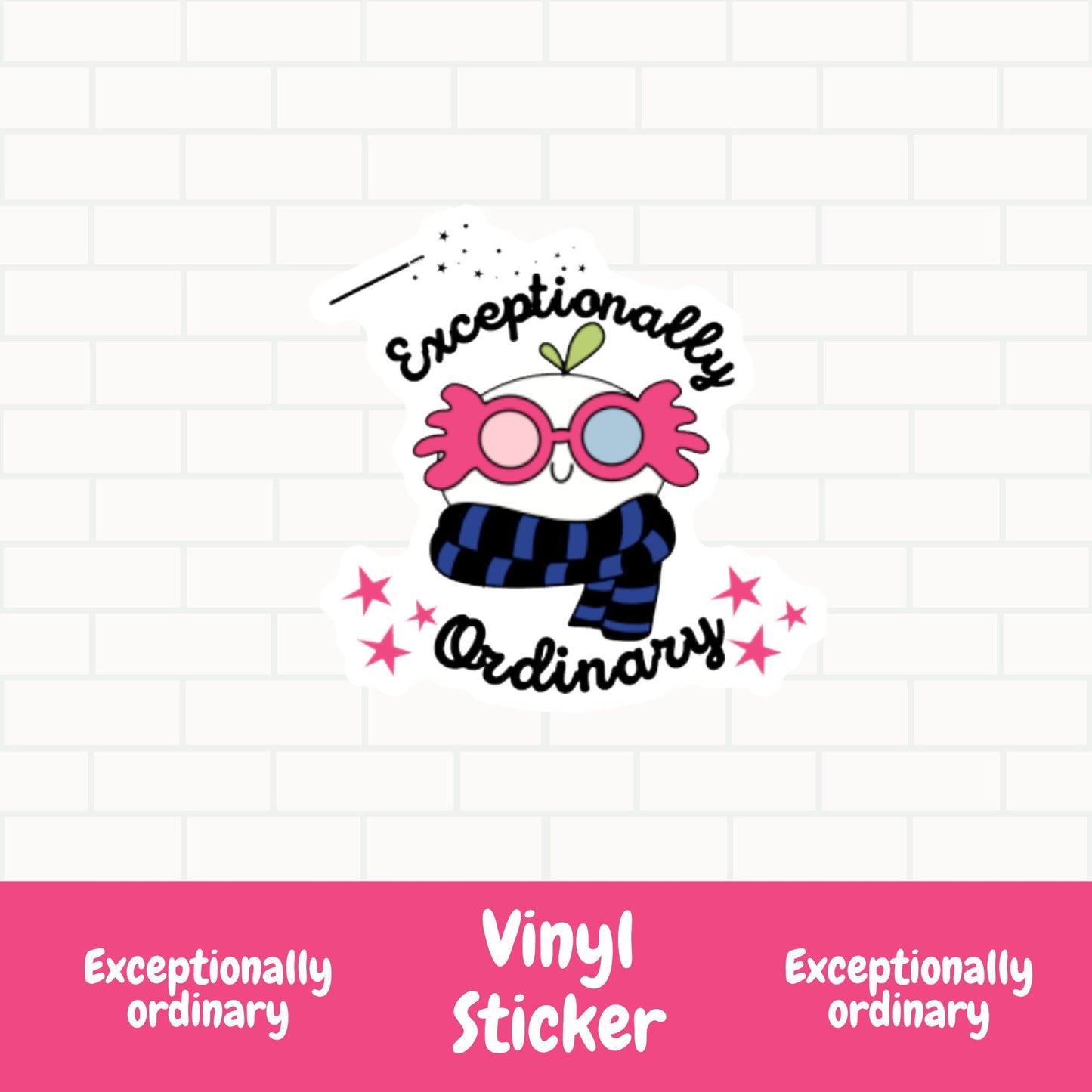 Exceptionally Ordinary Leafy Vinyl Stickers