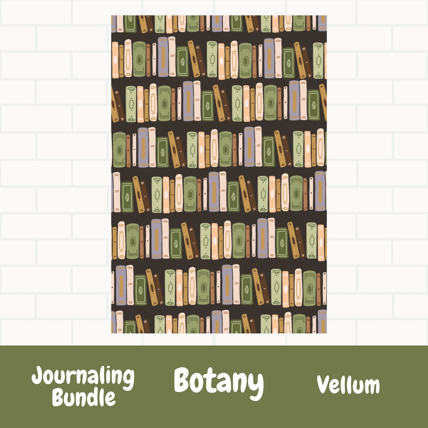 Botany Deco Journaling Sticker Bundle