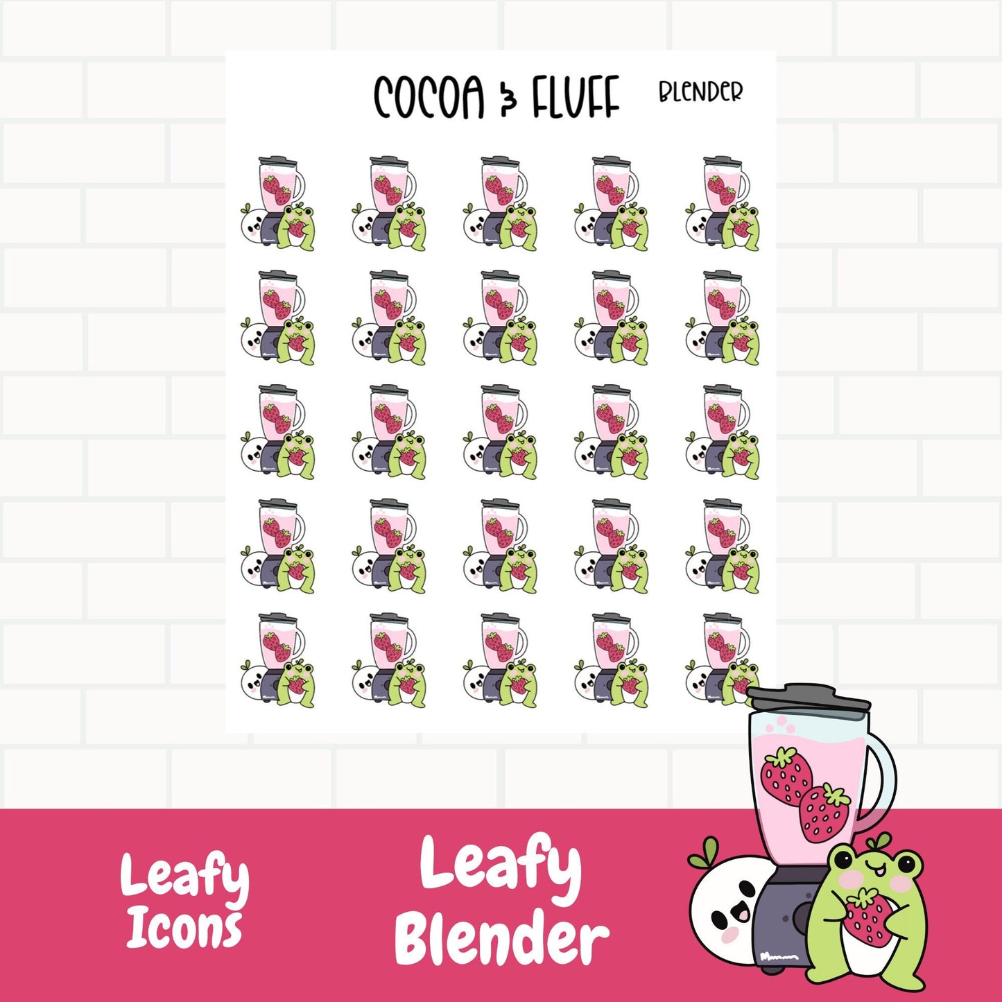 Blender Planner Icons