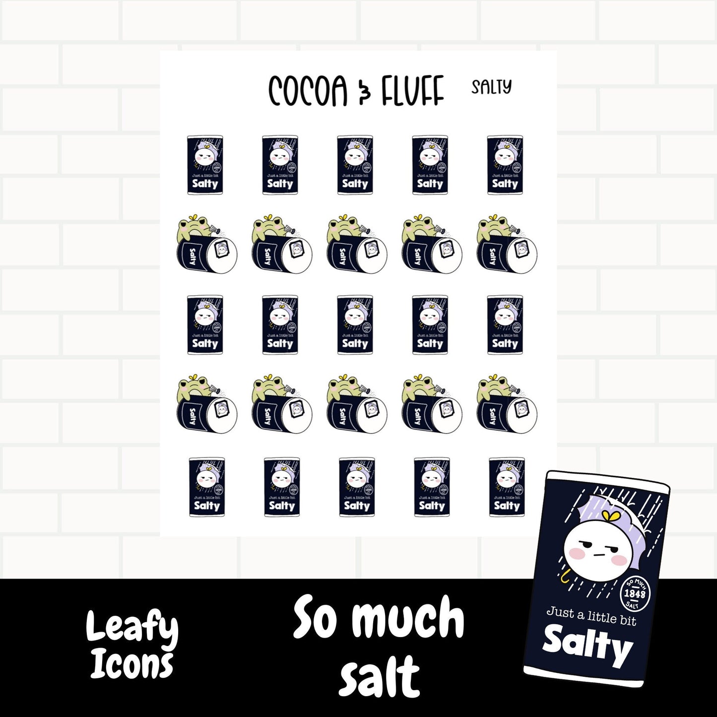 Salty Planner Icons