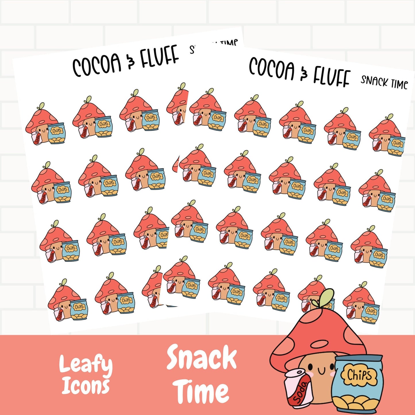 Snack Time Planner Icons