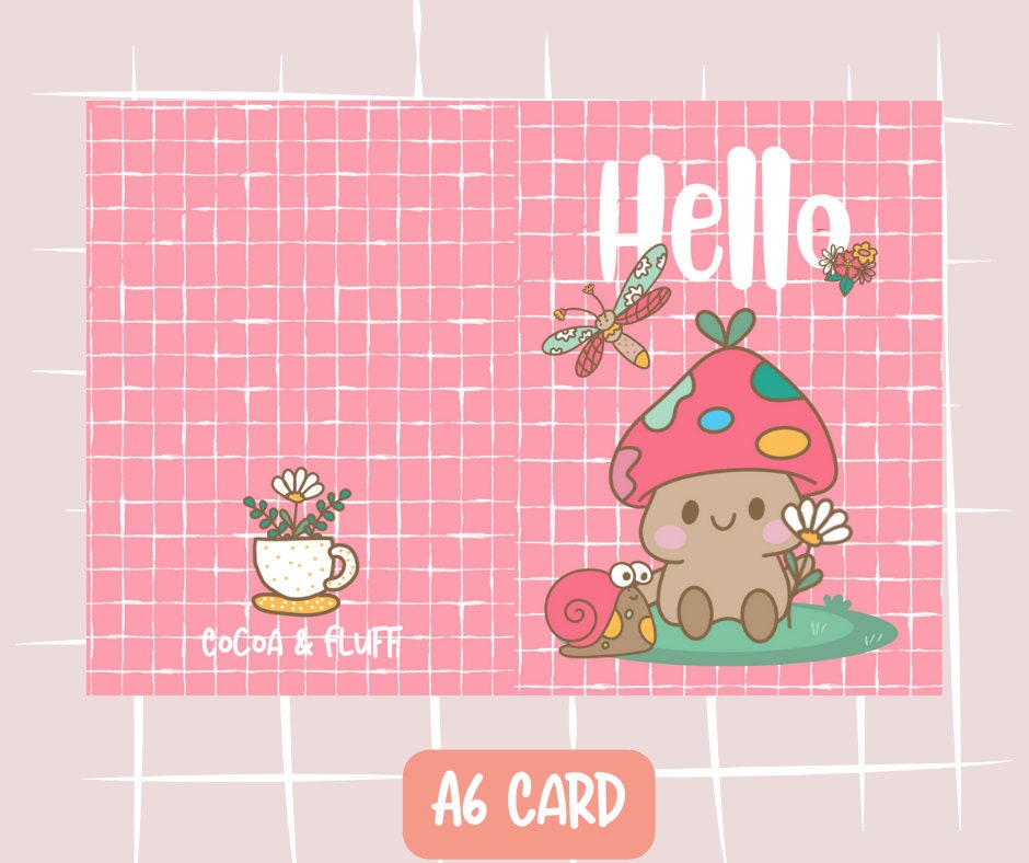 Hello Greeting Card
