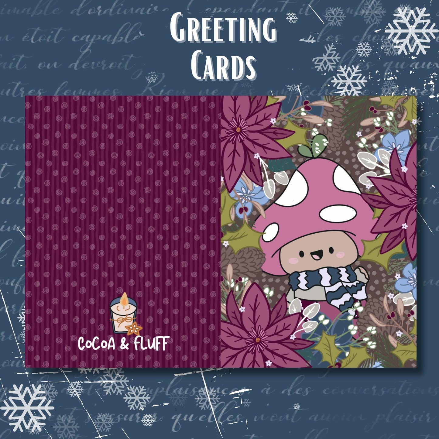 Winter Whimsy Greeting Card