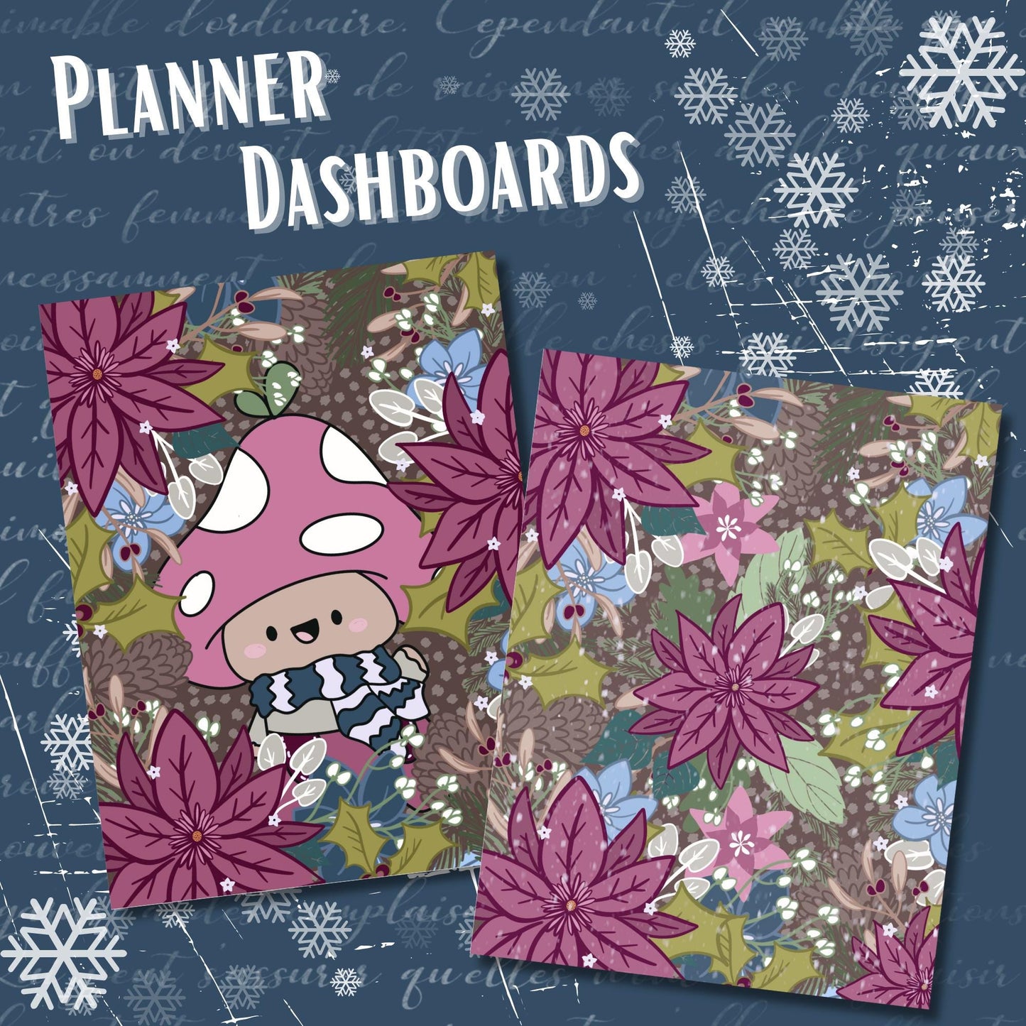 Winter Whimsy Dashboard for Planner
