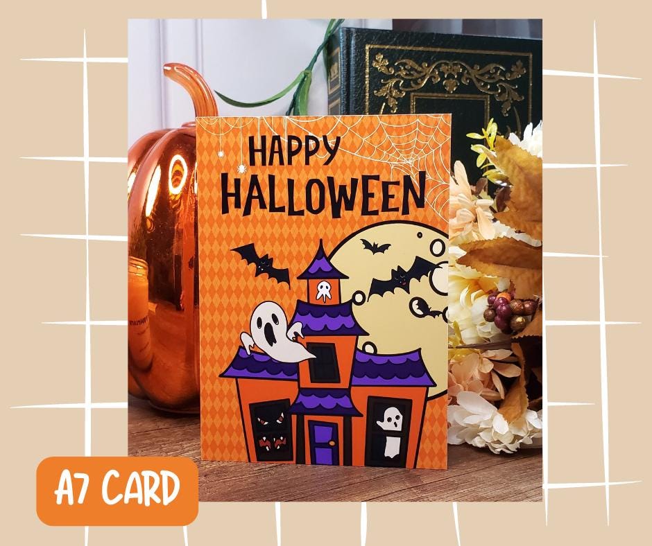 Spooky Greeting Card