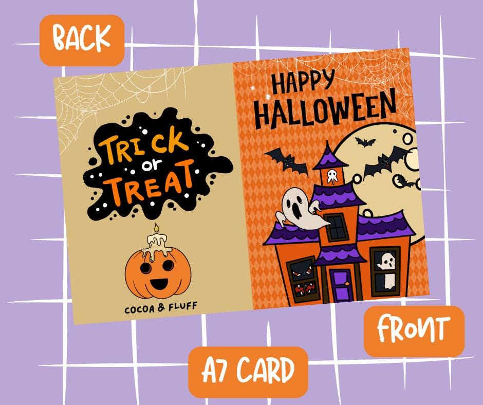 Spooky Greeting Card
