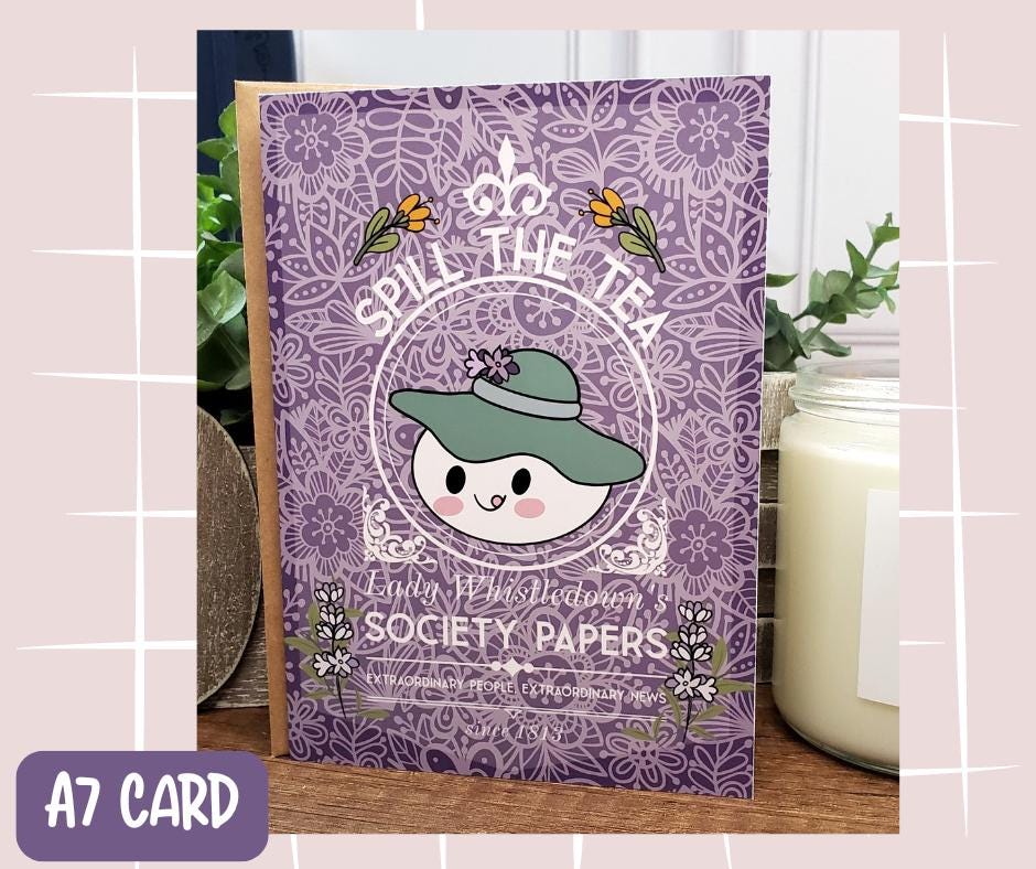 Tea Time Greeting Card