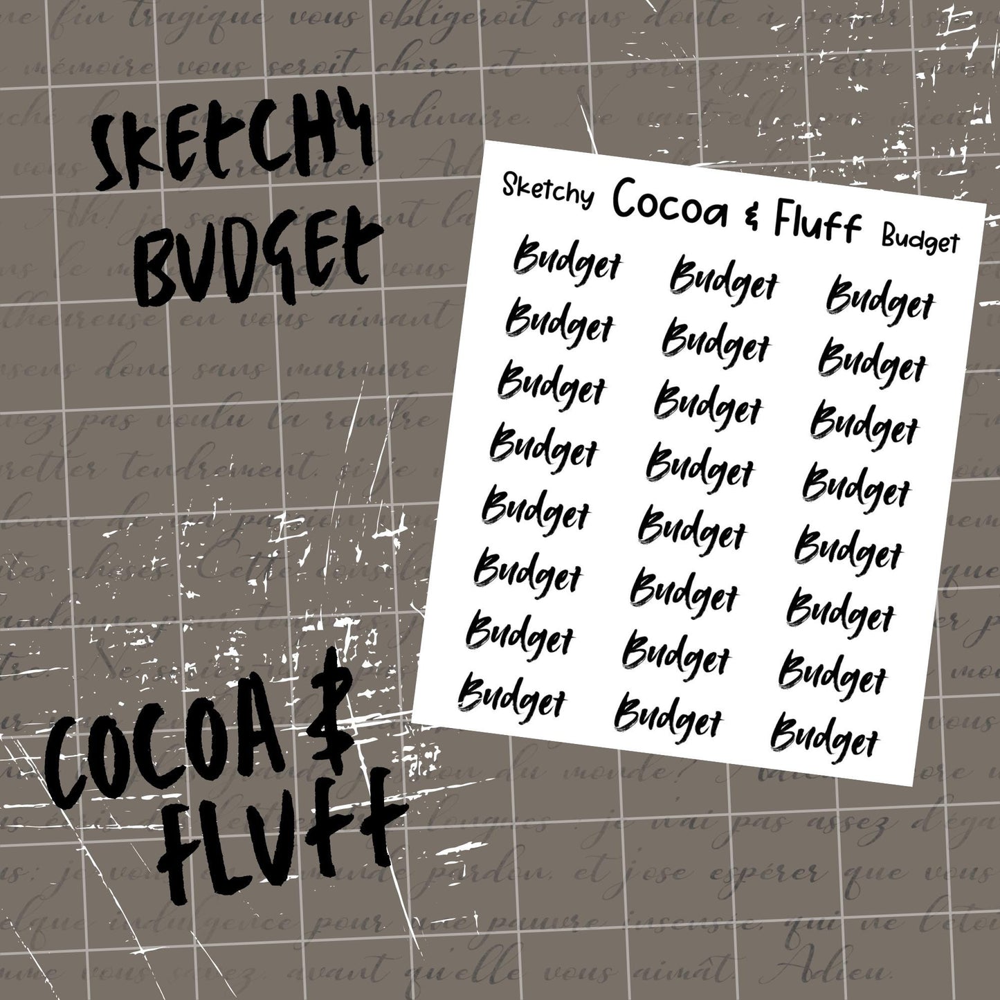 Sketchy Budget Script Quotes