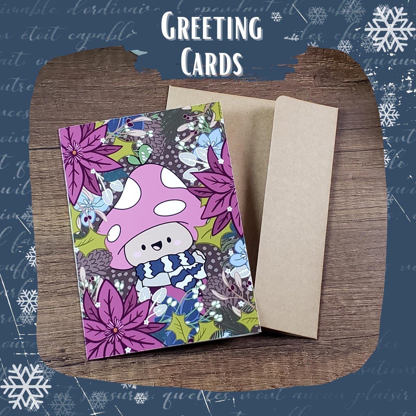Winter Whimsy Greeting Card