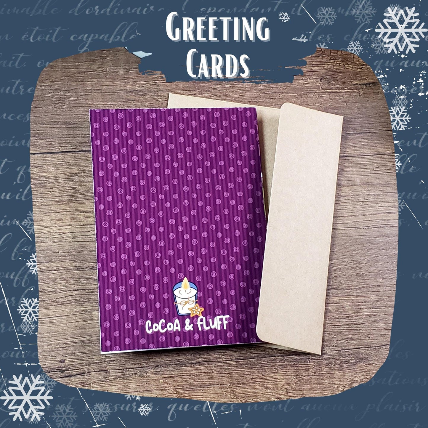 Winter Whimsy Greeting Card