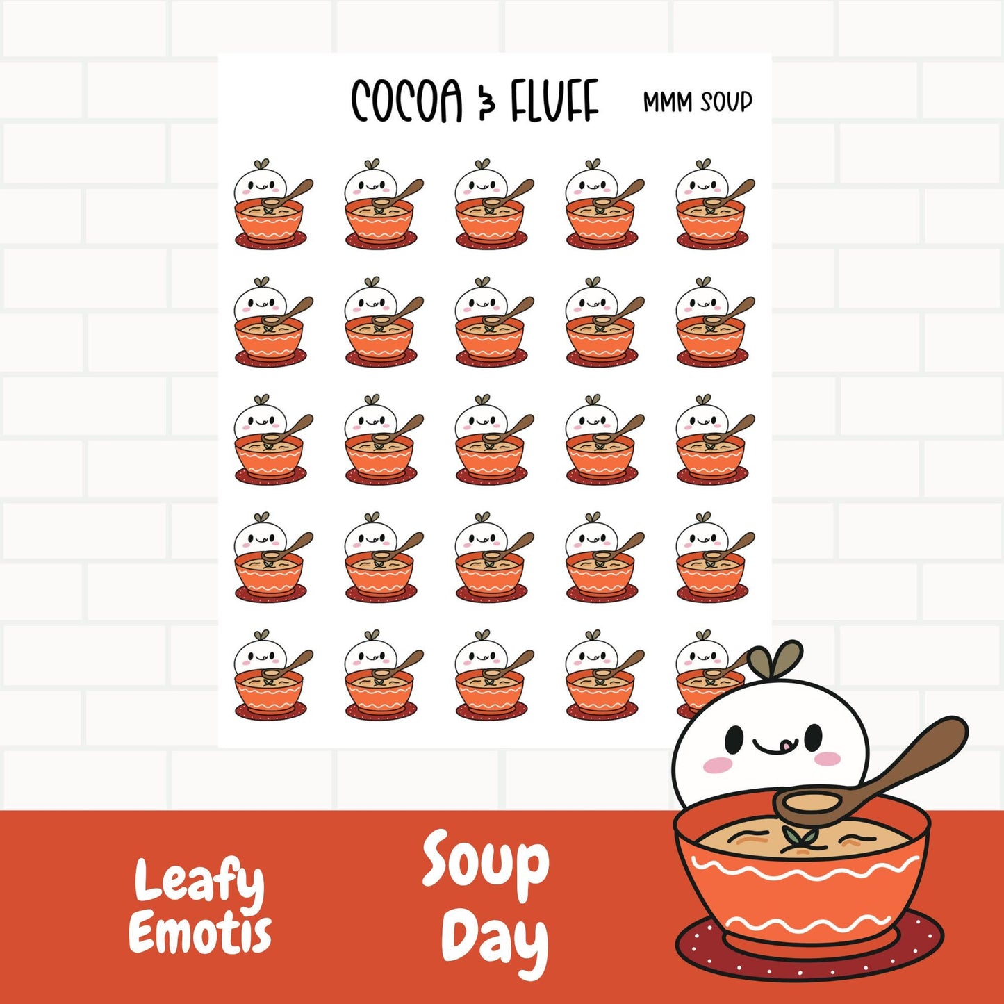 Soup Day Planner Icons