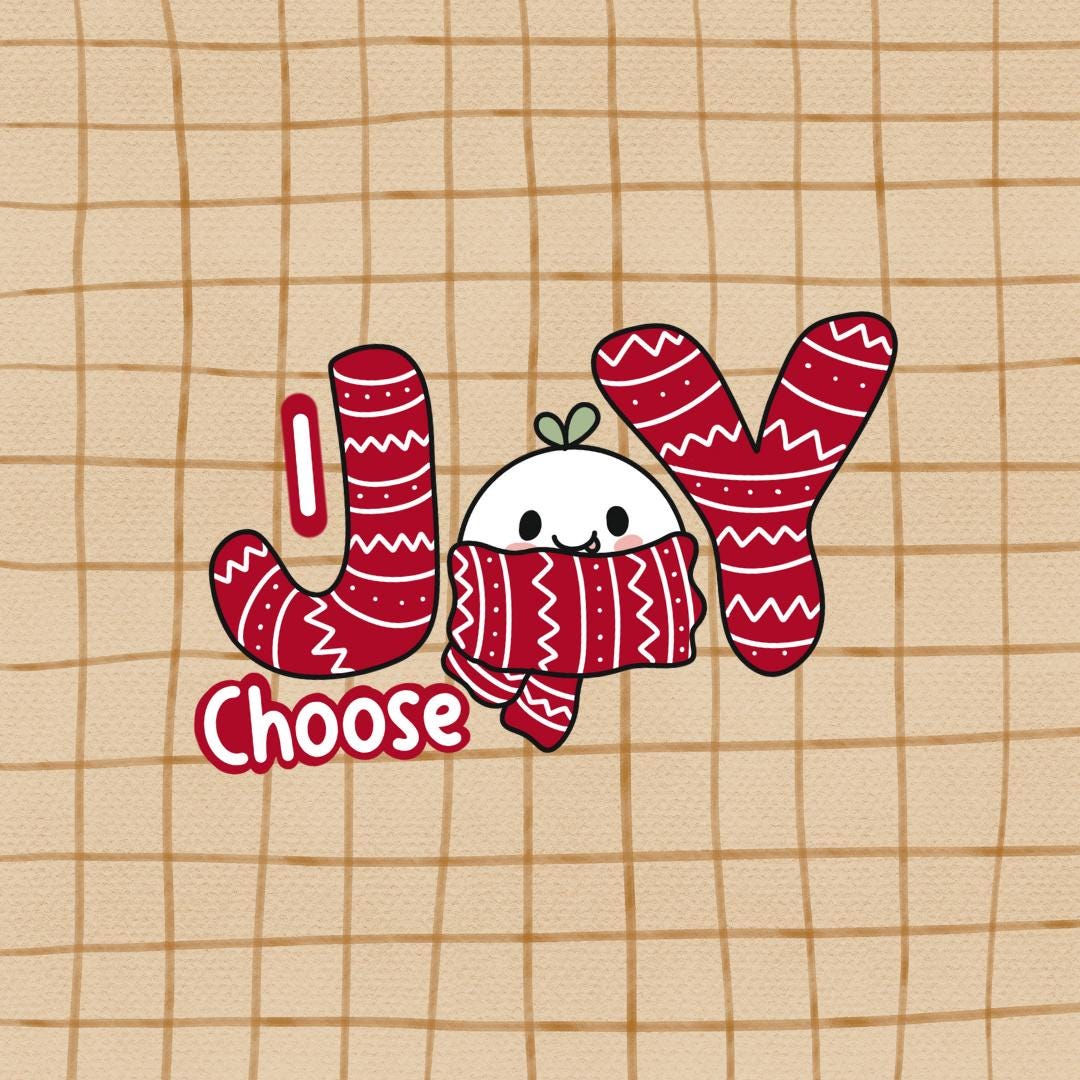 I Choose Joy Vinyl Stickers