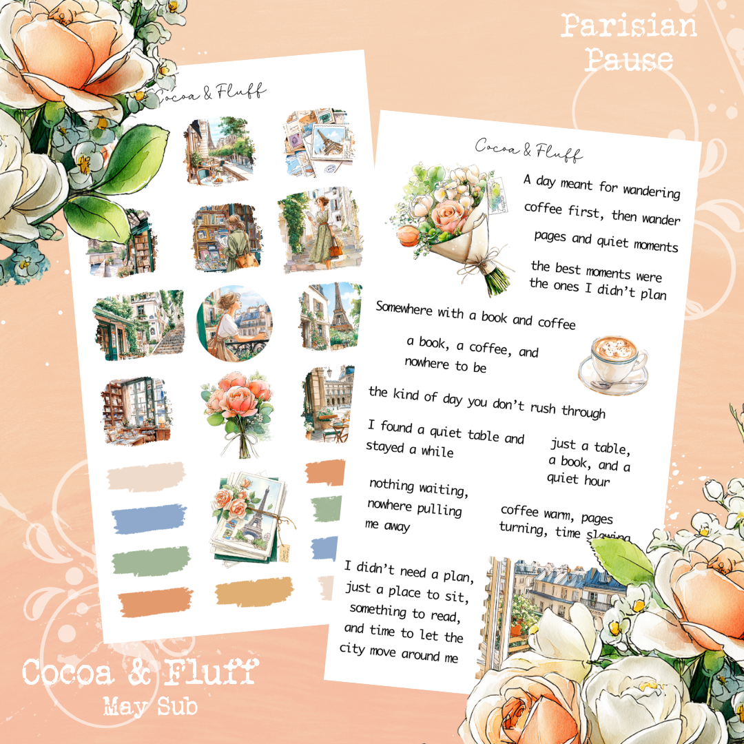 Monthly Mystery Subscription Washi Paper