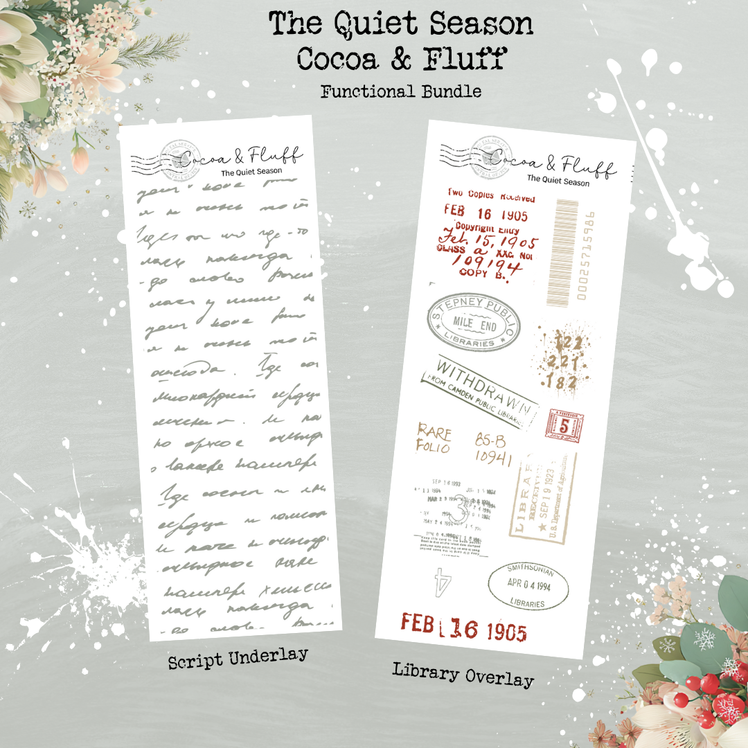 Functional Planner Stickers – The Quiet Season