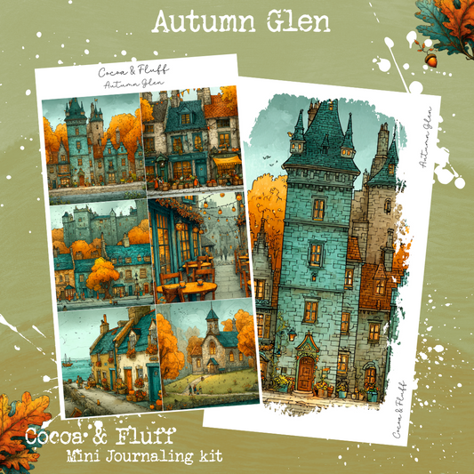 Autumn Glen 6 page Mini Journaling Kit