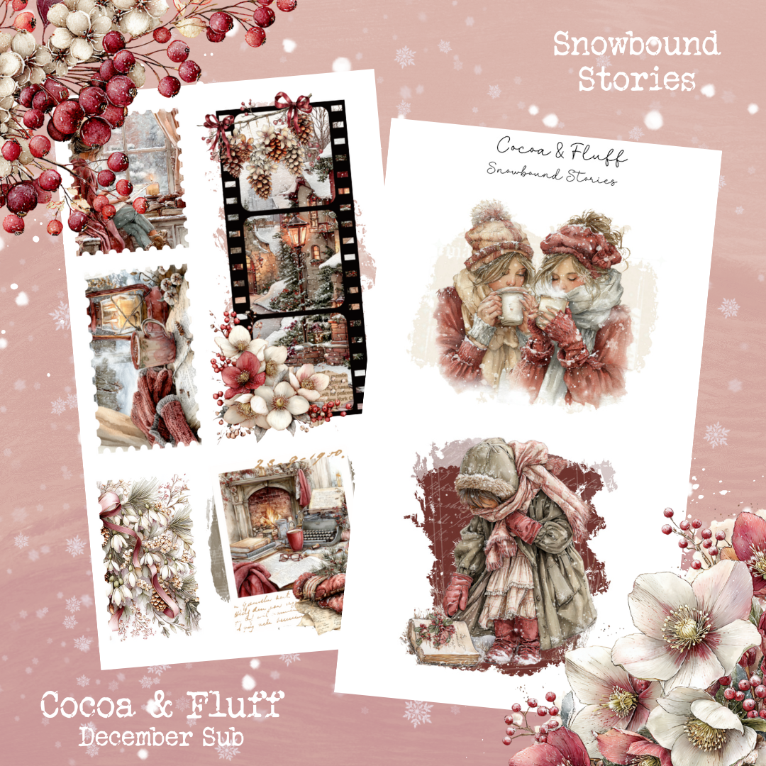 Monthly Mystery Subscription Washi Paper