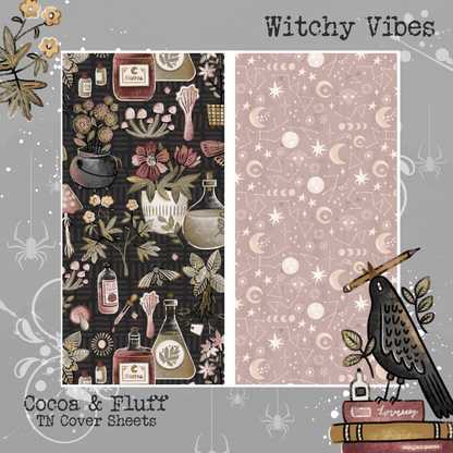 TN Cover Sheets - NEW ITEM - Witchy Vibes