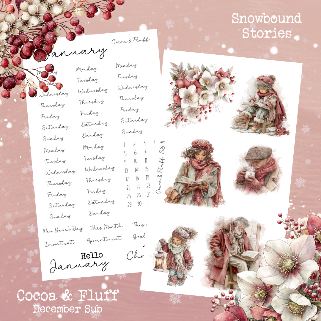 Monthly Mystery Subscription Washi Paper